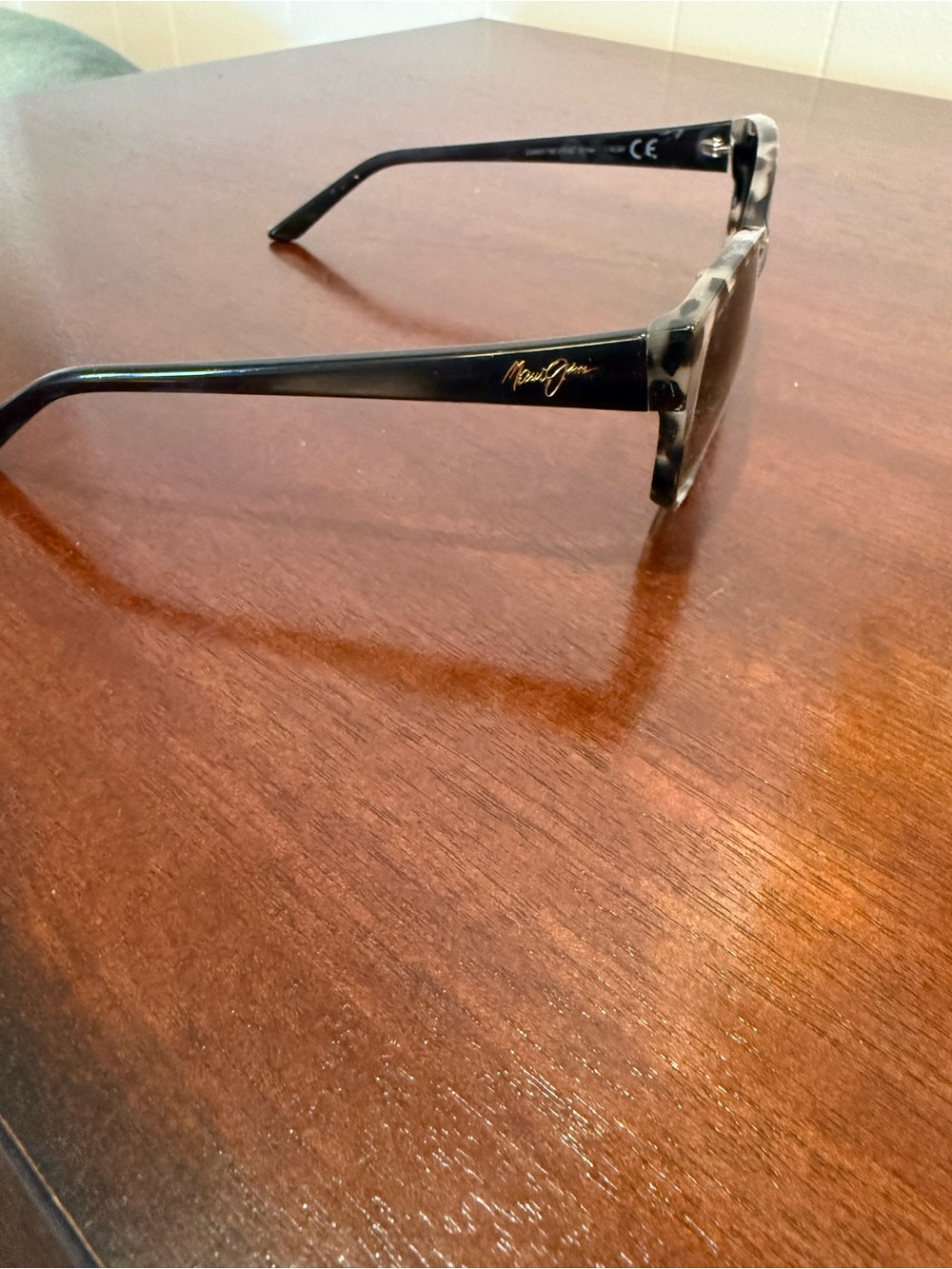 Maui Jim Cream and Brown Tortoise Cat-Eye Sunglasses - Picture 2 of 5